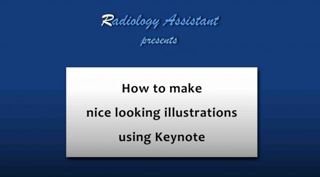 How to make illustrations in Keynote