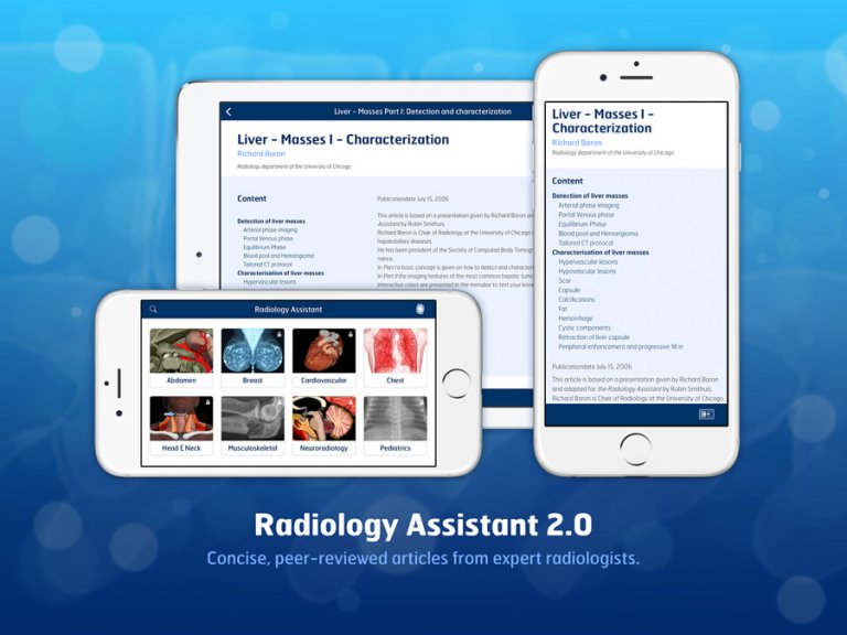 The Radiology Assistant Radiology Assistant 2.0 app